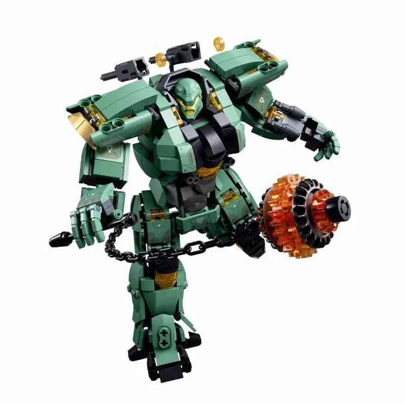 Transforming Mecha Robot Warrior Leader Bricks Toy | 542pcs - Power Brickz