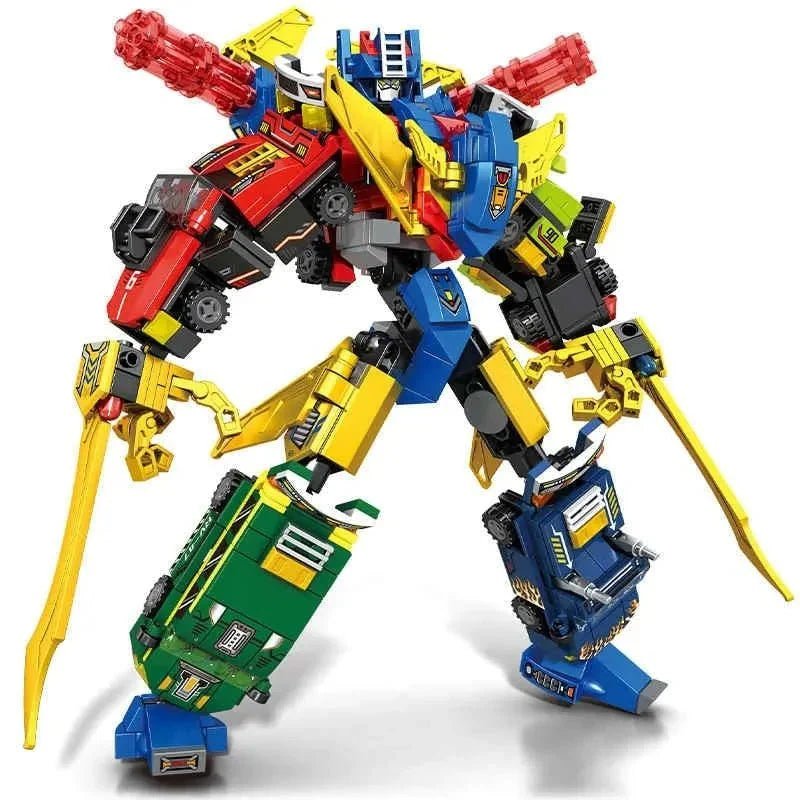 Transforming Super Commander Car Robot Bricks Kids Toys | 766pcs - Power Brickz