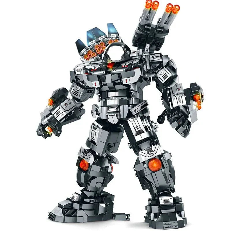 Transforming Super Heroes Steel Mecha Robot Bricks Toy - Building Set | Power Brickz