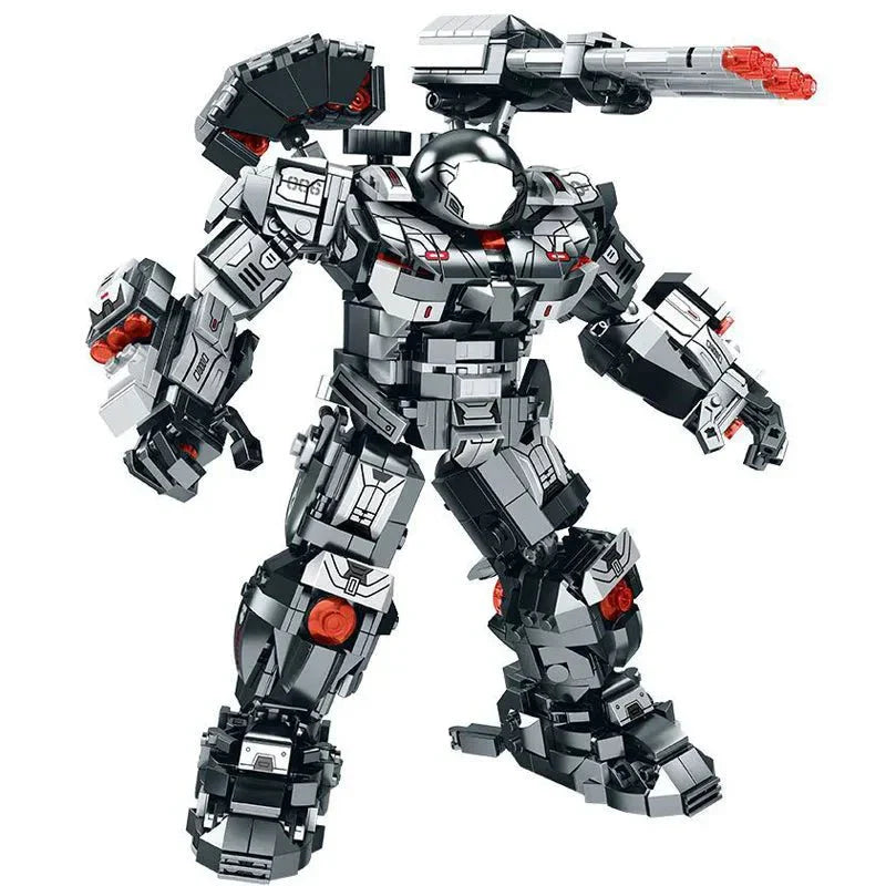 Transforming Super Heroes Steel Mecha Robot Bricks Toy - Building Set | Power Brickz