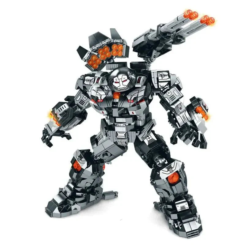 Transforming Super Heroes Steel Mecha Robot Bricks Toy - Building Set | Power Brickz