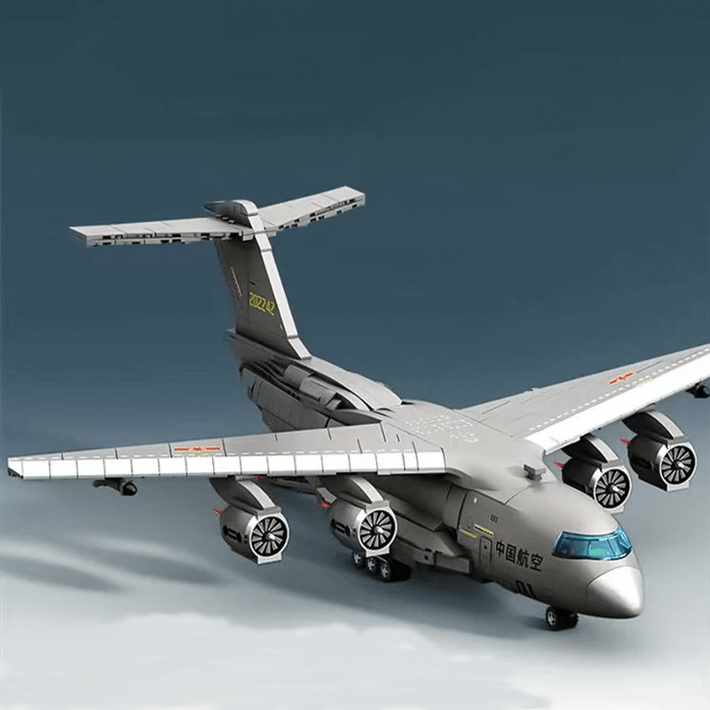 Transport Aircraft - Building Set | Power Brickz