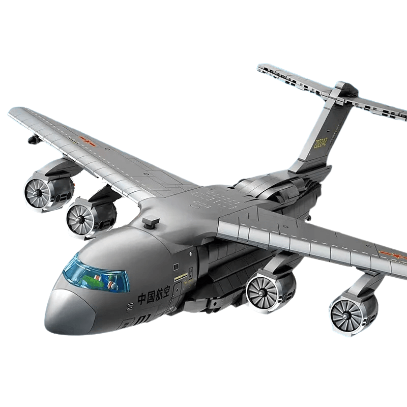 Transport Aircraft - Building Set | Power Brickz