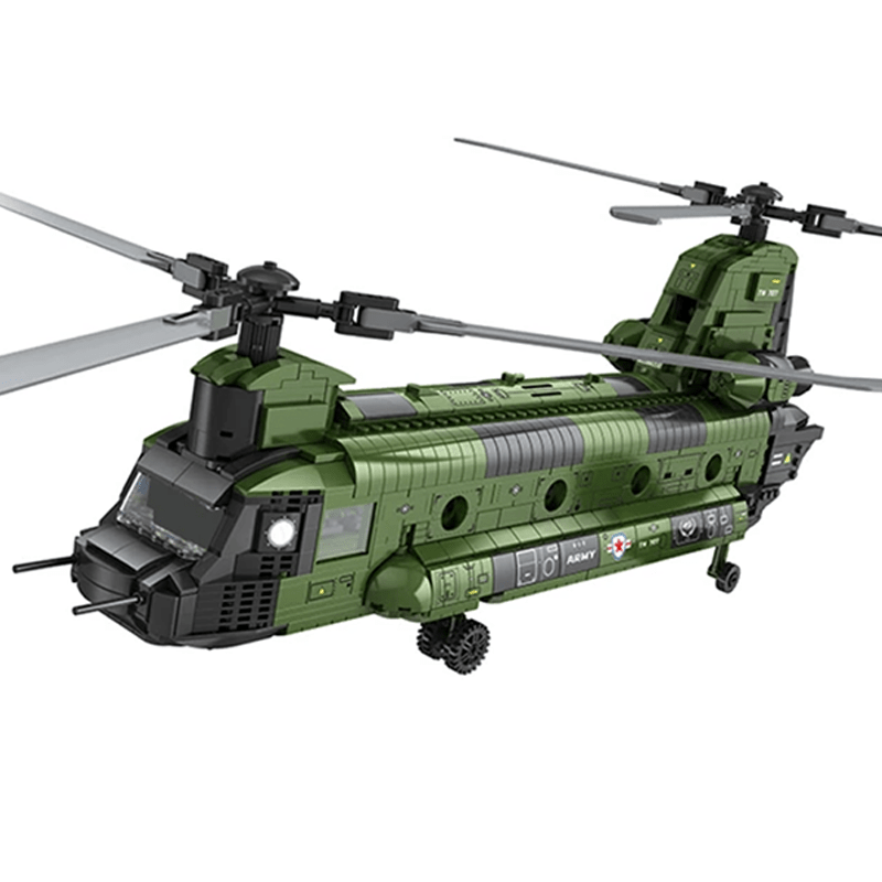Transport Helicopter - Building Set | Power Brickz