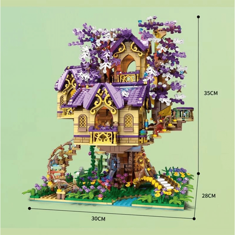 Tree House - Building Set | Power Brickz