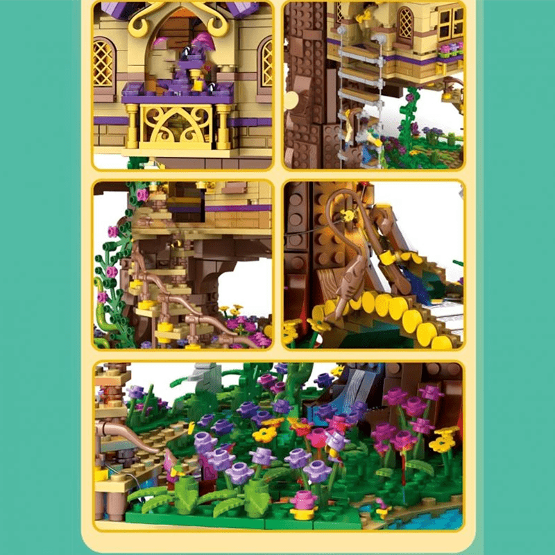 Tree House - Building Set | Power Brickz