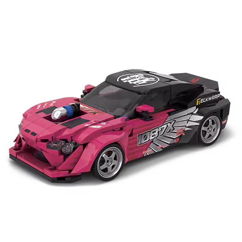 Turbocharged Toyota GT - Building Blocks Set | Power Brickz