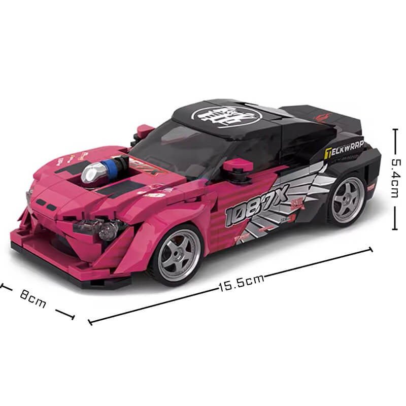Turbocharged Toyota GT - Building Blocks Set | Power Brickz