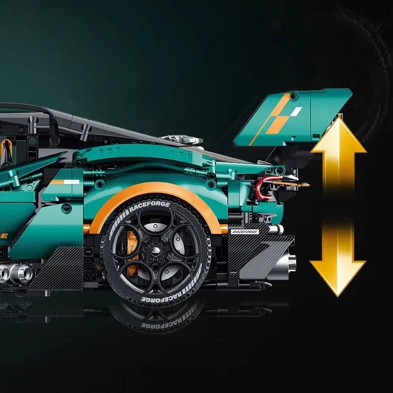 Turbocharged Vantage VGrand Tourer - Building Blocks Set | Power Brickz
