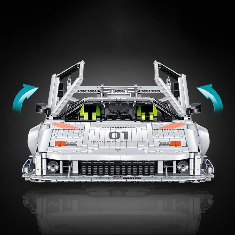 Twin-Turbo LPSupercar - Building Blocks Set | Power Brickz