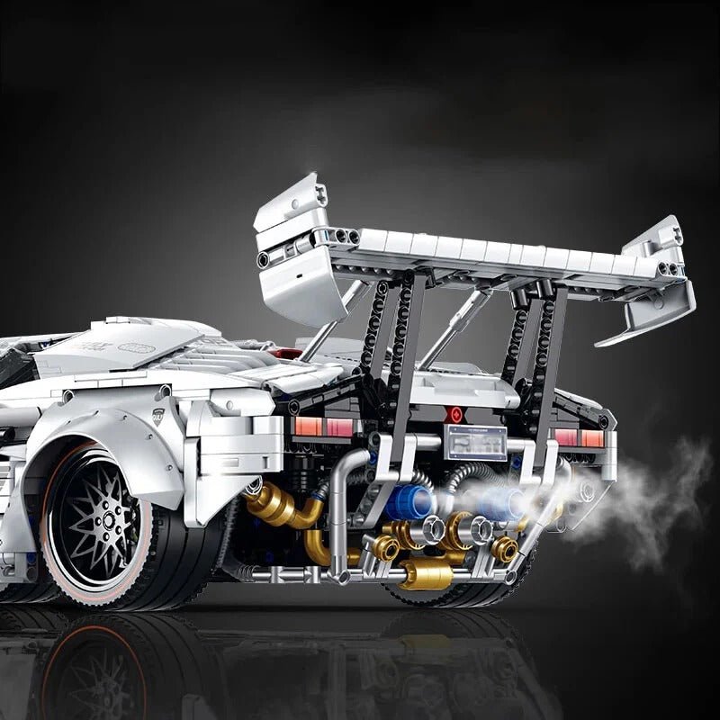 Twin-Turbo LPSupercar - Building Blocks Set | Power Brickz