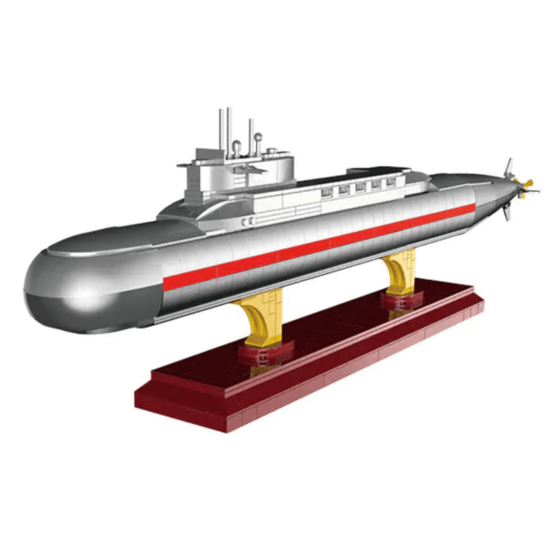 Type 092 Nuclear Submarine - Building Set | Power Brickz