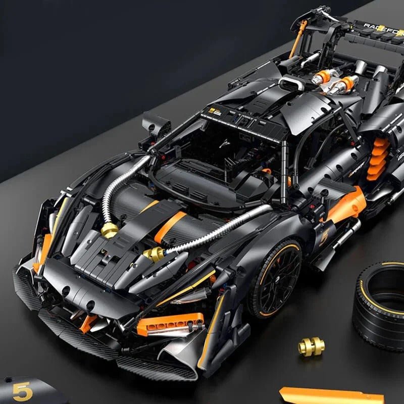 Ultimate Senna GTR Track Hypercar - Building Blocks Set | Power Brickz