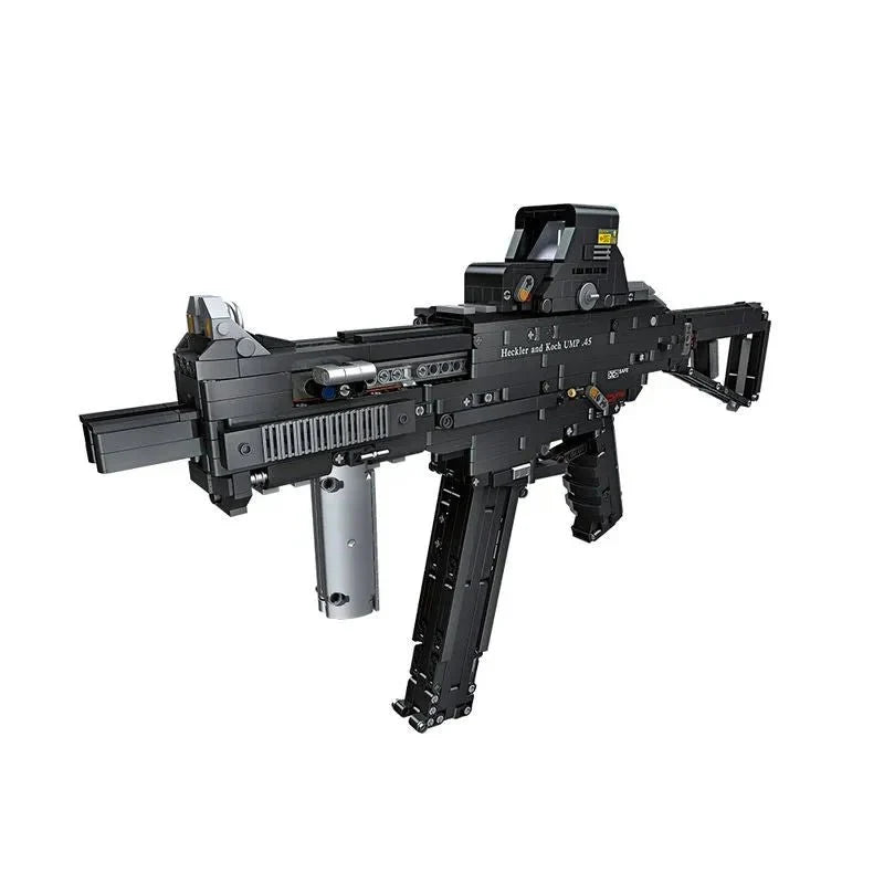 UMP45 SMG Gun - Building Set | Power Brickz