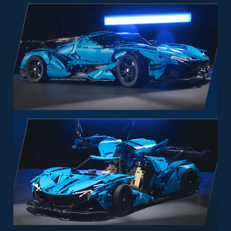 VIntensa Track-Only Hypercar - Building Blocks Set | Power Brickz