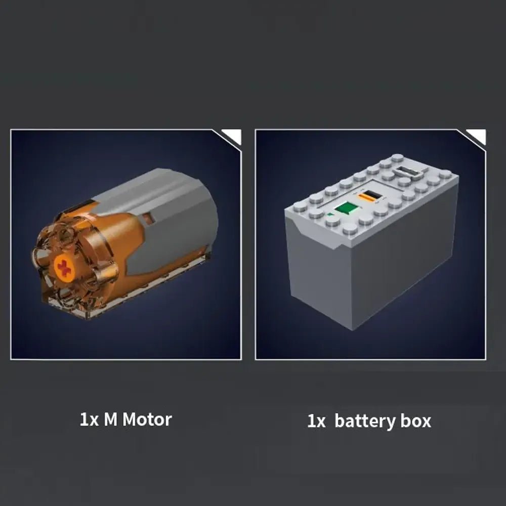 V8 Supercar Engine Kit | 739pcs - Power Brickz