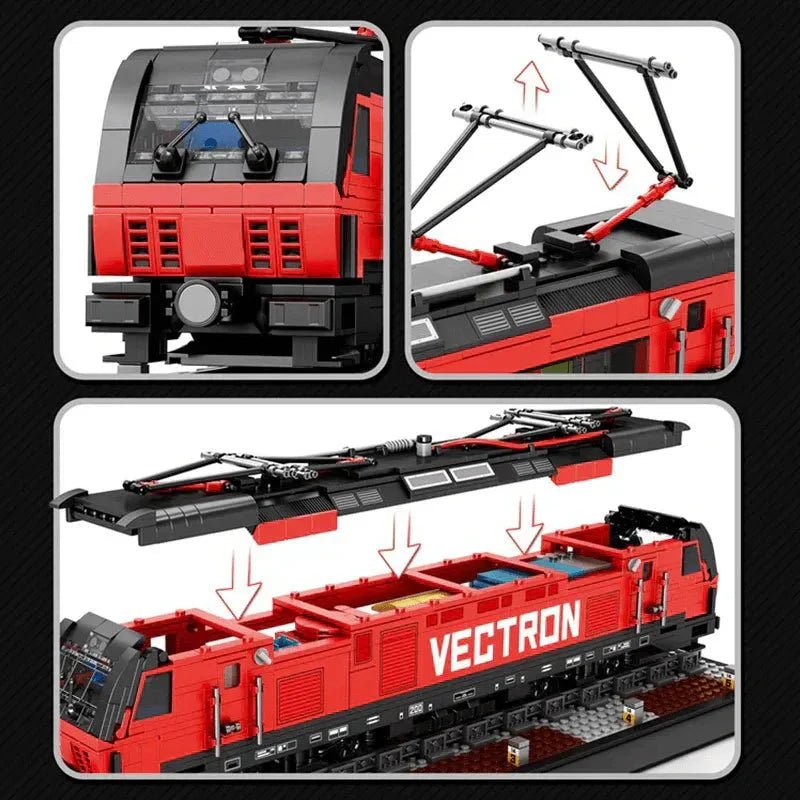 Vectron Electric Locomotive | 1888pcs - Power Brickz