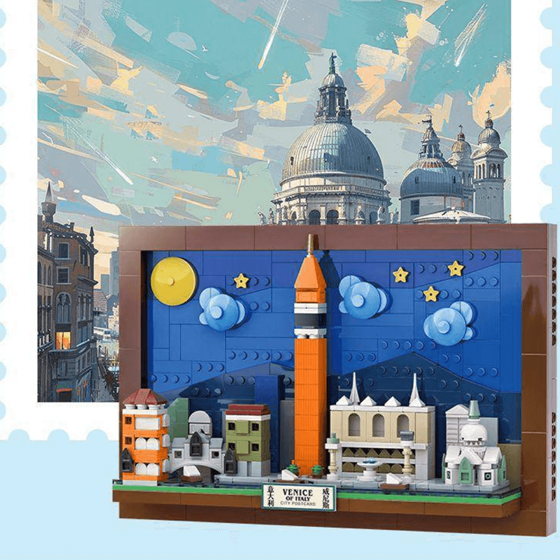 Venice Skyline - Building Set | Power Brickz