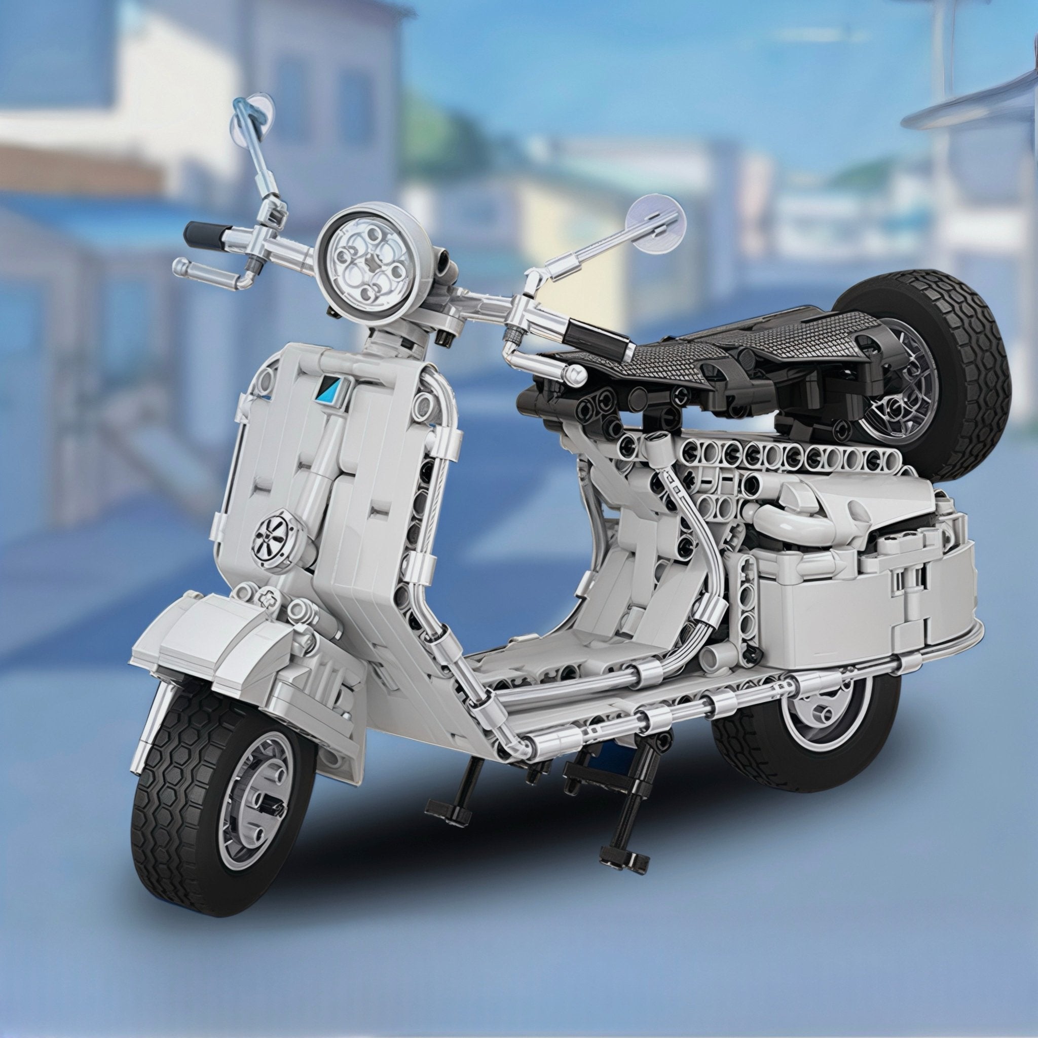 125cc City Scooter - Building Set | Power Brickz