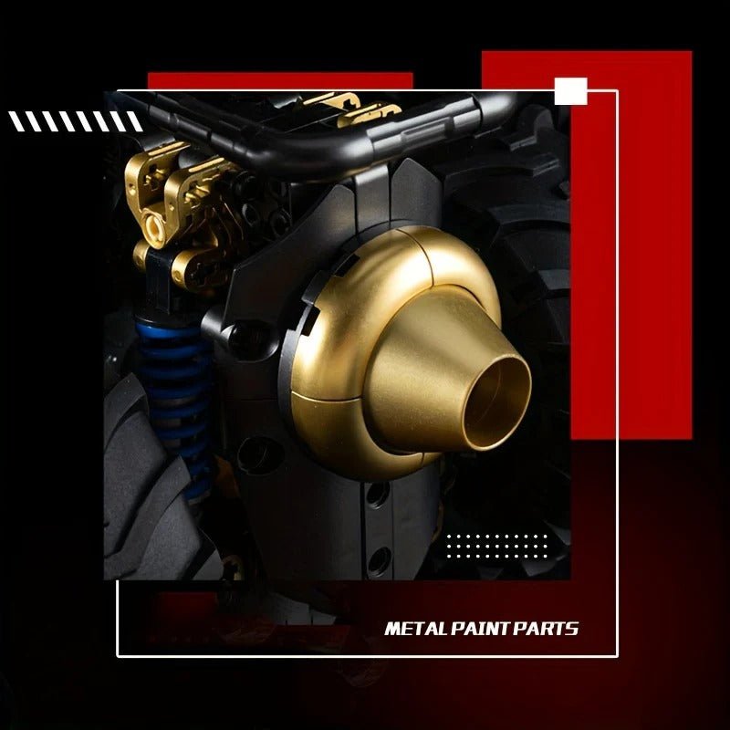 Vigilante Armored Street Cruiser | 2830pcs - Power Brickz