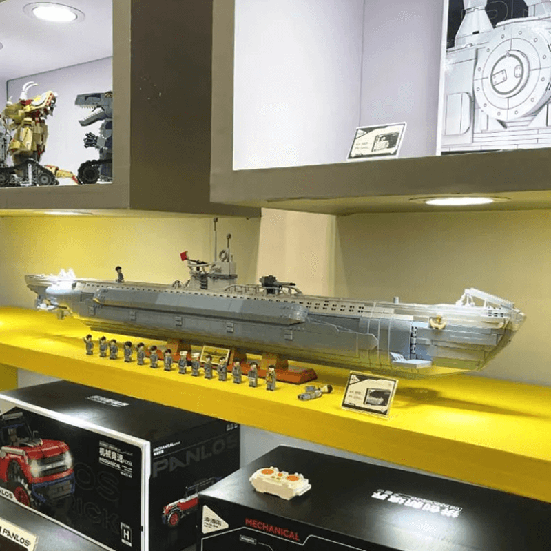 VIIC U-552 Submarine - Building Set | Power Brickz