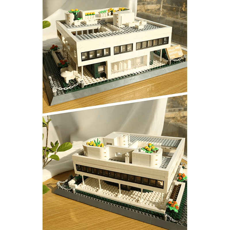 Villa Savoye, Paris - Building Set | Power Brickz