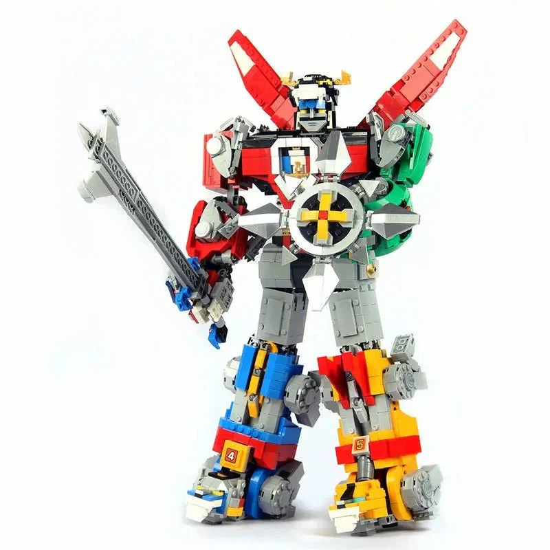 Voltron Defender Transformed - Building Set | Power Brickz