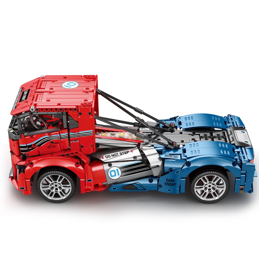 Iron Knight Truck - Building Blocks Set | Power Brickz