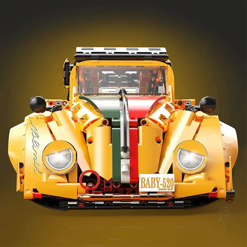 Slammed Beetle Beach Cruiser - Building Blocks Set | Power Brickz