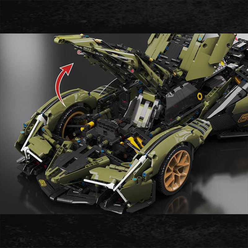 Gran Vision Turismo Concept Remote Control - Building Blocks Set | Power Brickz