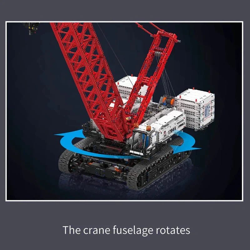 Wacker 16000 Crawler Crane Technic | 4494pcs - Power Brickz