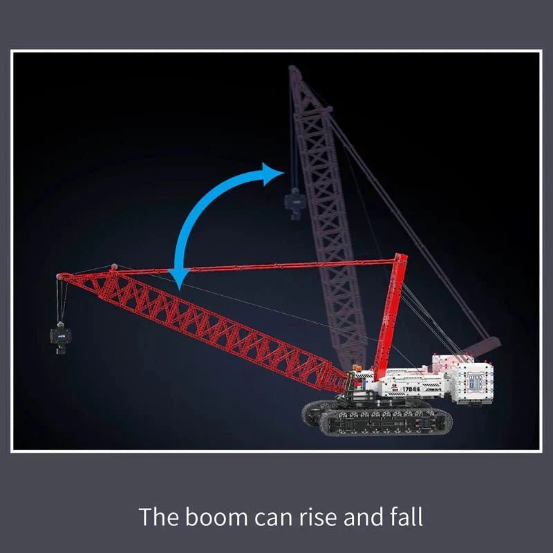 Wacker 16000 Crawler Crane Technic | 4494pcs - Power Brickz