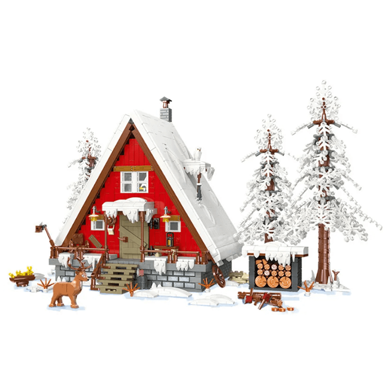 Winter Cabin - Building Set | Power Brickz