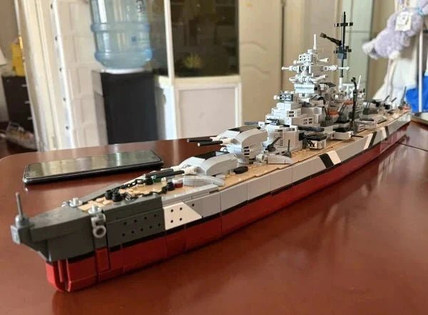 WW2 KMS Bismarck Battleship | 1849pcs - Power Brickz