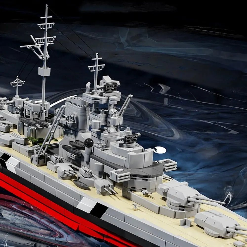 WWII Battleship 1940 | 2686pcs - Power Brickz