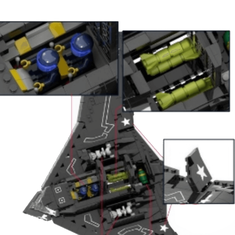 Xian H-20 - Building Set | Power Brickz