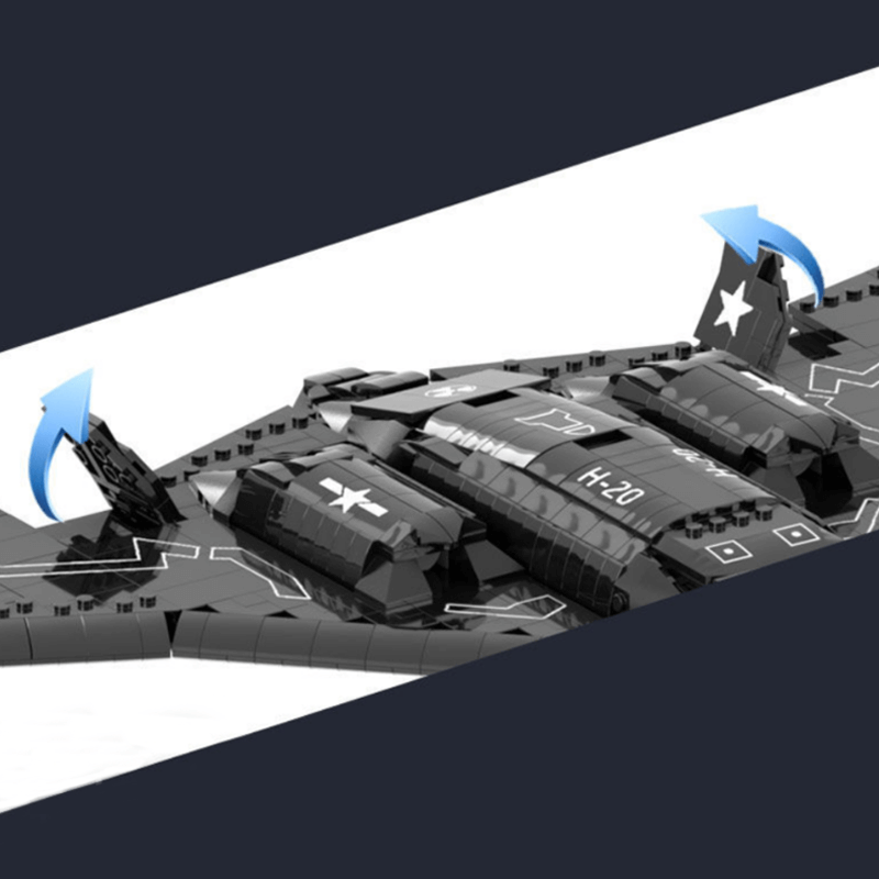 Xian H-20 - Building Set | Power Brickz