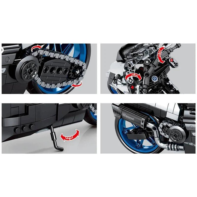 Sport Touring Maxi Scooter 530 - Building Set | Power Brickz