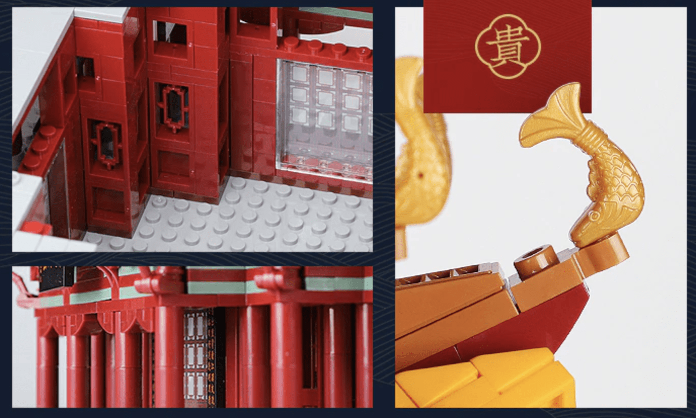 Yellow Crane Tower - Building Set | Power Brickz